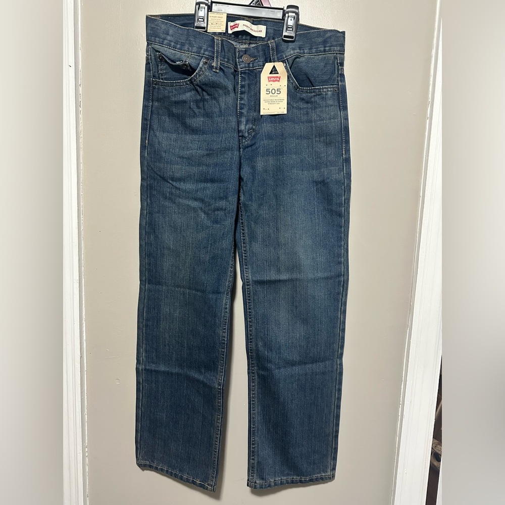 Levi's Boy’s 505 Regular Jeans - 12H 32x27